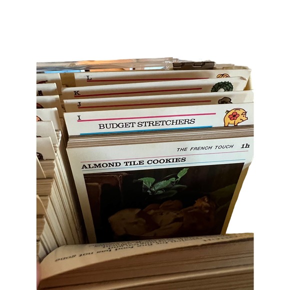 Vintage 1973 McCall's Great American Recipe Card Collection w/Box and Index - Picture 10 of 15